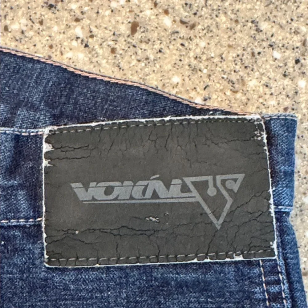 VOKAL By Nelly Y2K Baggy Hip Hop Denim Patchwork Jorts
